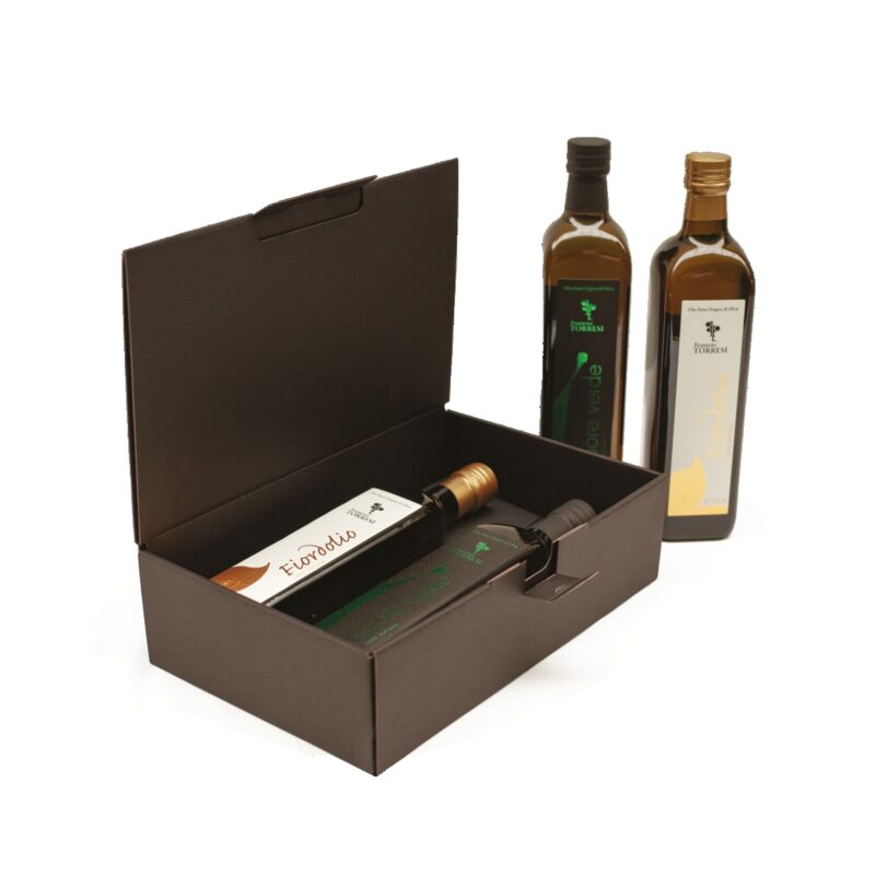 Confezione Regalo Doppia con Fiordolio e Cuoreverde